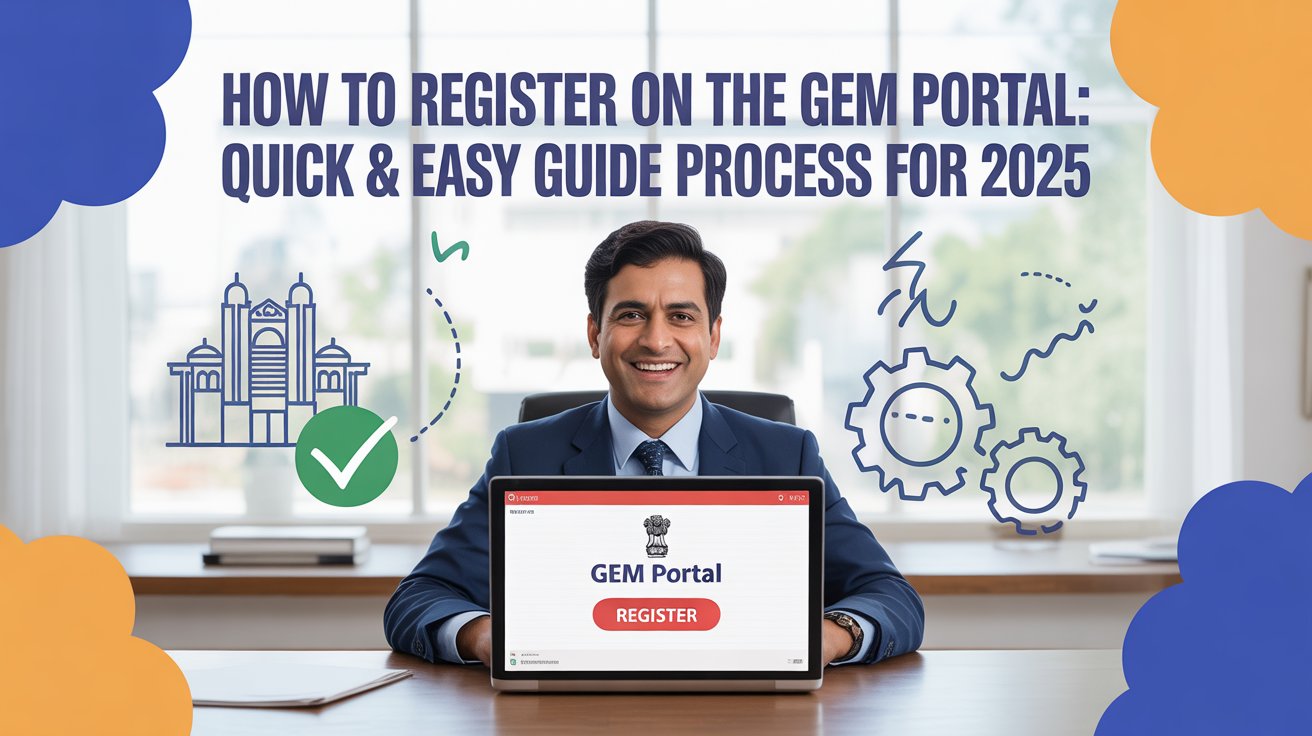 GeM Portal Registration 2025: Quick & Easy Step-by-Step Guide