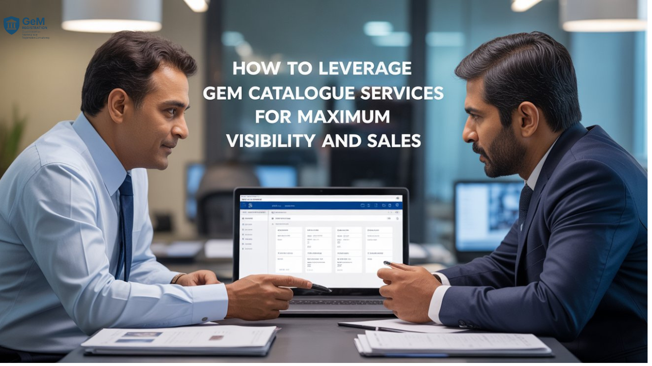 GeM Product Listing & Upload Services | Boost Visibility & Sales on Government e-Marketplace